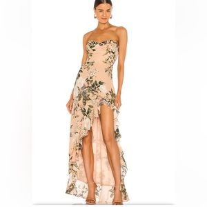 Amanda Uprichard X REVOLVE Eden Gown in Juniper Floral